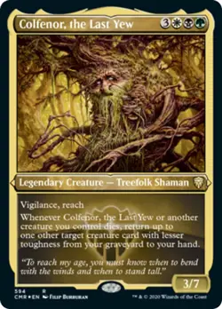 Colfenor, the Last Yew (Showcase) FOIL Commander Legends NM CARD - Image 1