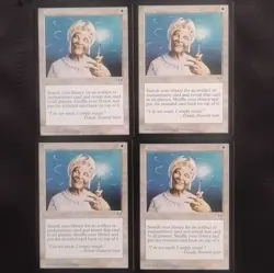 Magic The Gathering Enlightened Tutor x4 Instant English White Mirage Dan Frazi. - Image 1