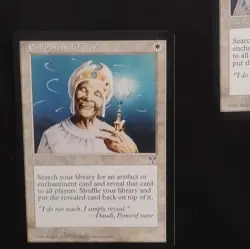 Magic The Gathering Enlightened Tutor x4 Instant English White Mirage Dan Frazi. - Image 2