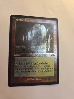 Verdant Catacombs (Retro Frame) (Foil Etched) Modern Horizons 2 MTG MINT NM - Image 1
