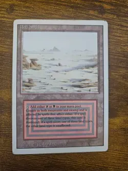 Badlands (Revised Edition) MTG/Magic: The Gathering | Lightly Played [LP] - Image 3