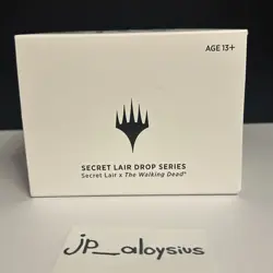 MTG Factory Sealed THE WALKING DEAD Secret Lair Magic the Gathering 630509966660 - Image 1