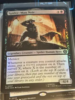 Spider-Man Noir U0067 Spider Man NM MTG - Image 1