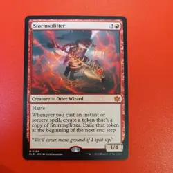 Stormsplitter - Bloomburrow - NM Mtg Storm Splitter - Image 1