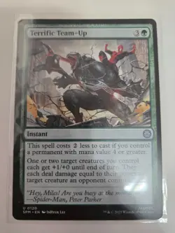 NM Terrific Team-Up, MTG, Marvel's Spider-Man, Magic the Gathering, 120 - Image 1