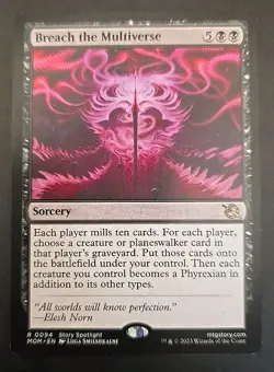 Breach the Multiverse March of the Machine MTG Regular Lightly Played - Image 1