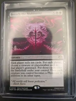 Breach the Multiverse March of the Machine MTG Regular Lightly Played - Image 3