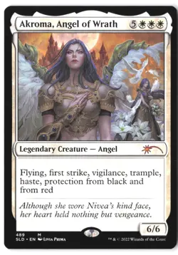 Akroma, Angel of Wrath #489 SLD MTG NM - Image 1
