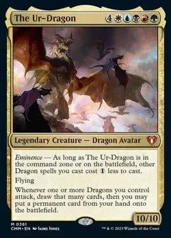The Ur-Dragon - Custom Commander Deck MTG Magic The Gathering - Image 1