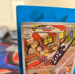 Pokemon Card Archaludon 155/142 Stellar Crown Illustration Holo Rare - Image 2