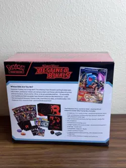 Pokemon Destined Rivals Pokemon Center Elite Trainer Box ETB In Hand Ships Asap - Image 3