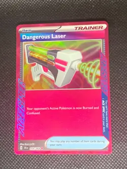 Dangerous Laser 058/064 ACE SPEC - Shrouded Fable Pokemon Card - NM - Image 1