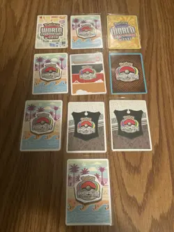 Pokemon Card Lot Of 10 Cards World Champion Cards - Image 2