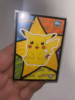 1999 Topps TV Pikachu Pokemon The First Movie Puzzle Card Vintage Rare - Image 4