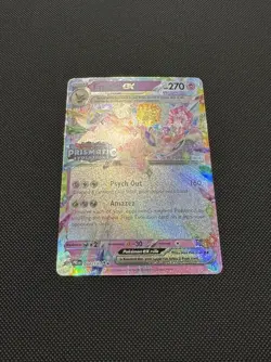 Pokemon TCG Espeon ex 034/131 (Prismatic Evolutions Stamped) Promo Near Mint - Image 2