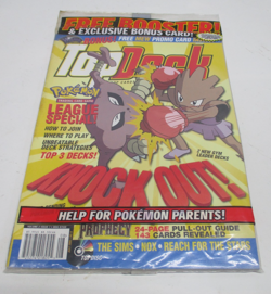 SEALED July 2000 TOPDECK Magazine 8 MAGIC GATHERING Prophecy Pack POKEMON CM5701 - Image 1