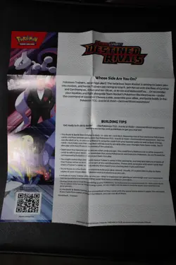 Pokemon Destined Rivals Build Battle Prerelease Box NM *BOX AND LIST ONLY* - Image 4