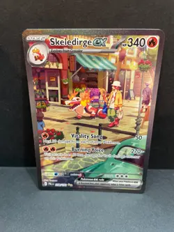 Skeledirge ex 258/193 SIR Pokemon Paldea Evolved Special Illus. Rare Holo NM/M - Image 1