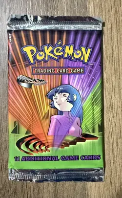 Wizards of the Coast Pokemon Gym Challenge (SEALED) - Booster Pack Sabrina Art - Image 1