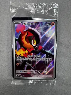 Charcadet 22 Black Star Promo Phantasmal Flames Sealed Promo Pokemon MINT - Image 1