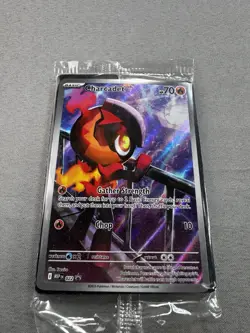 Charcadet 22 Black Star Promo Phantasmal Flames Sealed Promo Pokemon MINT - Image 2