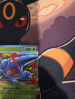 Mega Heracross ex - 004/094 - Double Rare - Phantasmal Flames - Pokemon - NM/M - Image 3