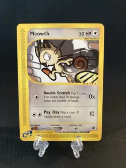 Pokemon TCG Meowth Expedition Base Set 121/165, Regular Common - Image 1