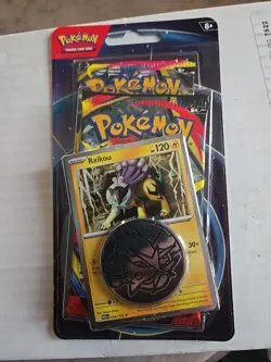 NEW Pokemon Mega Evolution & Phantasmal Flames 2-Pack Blister Sealed - Raikou - Image 1