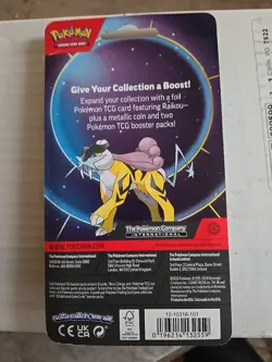 NEW Pokemon Mega Evolution & Phantasmal Flames 2-Pack Blister Sealed - Raikou - Image 2