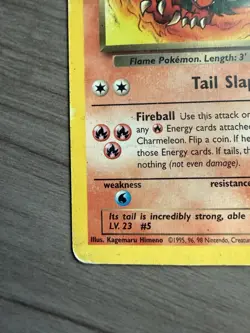 Pokemon TCG Dark Charmeleon 32/82 Team Rocket MP - Image 4