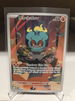 Marshadow 146/132 Illustration Rare Mega Evolution Base Set POKEMON TCG - Image 1