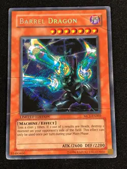 Yugioh Barrel Dragon MC1-EN002 SECRET (HP) - Image 1