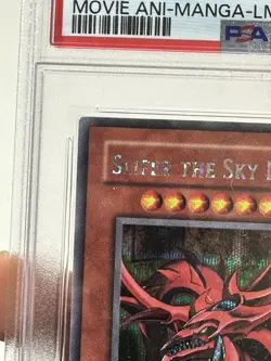 PSA 9 SLIFER THE SKY DRAGON PROMO YMA-EN001 MOVIE MANGA YUGIOH 2004 ENGLISH - Image 4