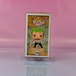 1/1 LIMITED EDITION RORONOA ZORO #1775 GOLD PANDA CLUB FUNKO POP! ONE PIECE - Image 4