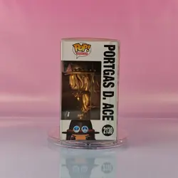 1/1 LIMITED EDITION PORTGAS D. ACE #2130 GOLD PANDA CLUB FUNKO POP! ONE PIECE - Image 2