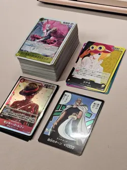 Lot ONE PIECE OP12 JP | 3 SR, Near MINT | AUCUN DOUBLE -17 - Image 1