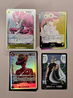 Lot ONE PIECE OP12 JP | 3 SR, Near MINT | AUCUN DOUBLE -17 - Image 2