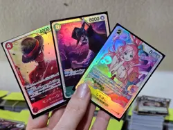Lot ONE PIECE OP12 JP | 3 SR, Near MINT | AUCUN DOUBLE -17 - Image 4