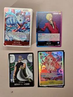 Lot ONE PIECE OP12 JP | 2 SR, Near MINT | AUCUN DOUBLE -18 - Image 1