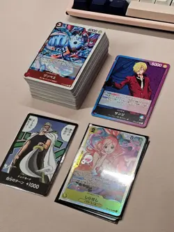 Lot ONE PIECE OP12 JP | 2 SR, Near MINT | AUCUN DOUBLE -18 - Image 2