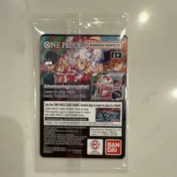 Bandai Namco One Piece CCG Monkey.D.Luffy US Voyage Promo Holo Card P-055 - Image 2