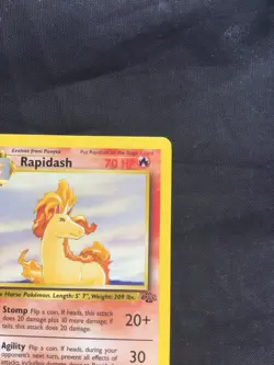 Pokemon Cards: Jungle 1st Edition Uncommon: Rapidash 44/64 - Image 3
