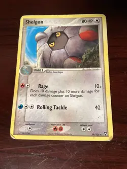 Pokemon EX Power Keepers Uncommon Card - Shelgon 39/108 - Image 1