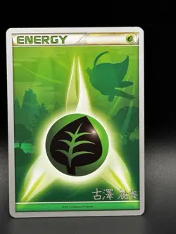 Pokemon 2010 World Championship POKEMON CARD Celebi Silhouette Grass Energy - Image 1
