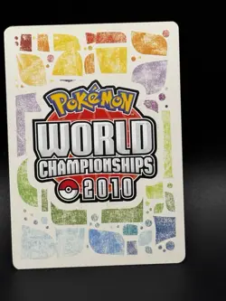 Pokemon 2010 World Championship POKEMON CARD Celebi Silhouette Grass Energy - Image 2