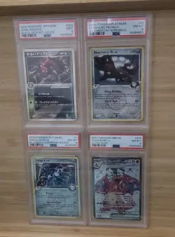 Pokemon Vintage Skarmory Dialga Dark Ariados Charizard Holo Card PSA LOT - Image 1