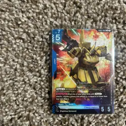 Bandai Gundam Card Game The-O PMX-003 GD03-002 LR Unit Card 5 Power 5 Defense - Image 4