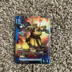 Bandai Gundam Card Game The-O PMX-003 GD03-002 LR Unit Card 5 Power 5 Defense - Image 5