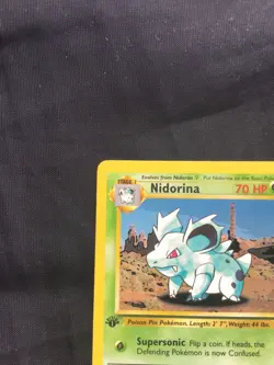 Pokemon Cards: Jungle 1st Edition Uncommon: Nidorina 40/64 - Image 2