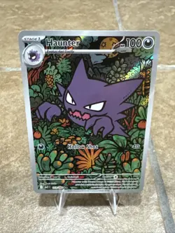 Pokemon TCG Haunter AR IR Indonesia 113/103 Inferno Phantasmal Flames M2a Card - Image 2